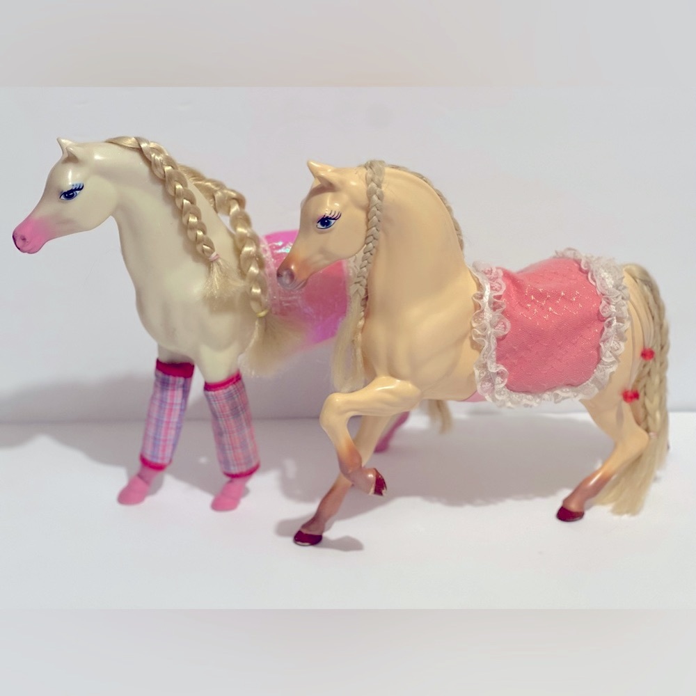 Vintage Barbie Horse Lot of Two